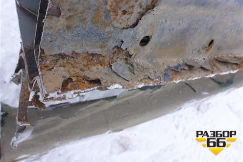 Порог со стойкой левый (S18D5401010DY) для Chery Indis(S18D) с 2011г (Индис)