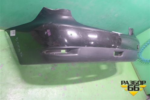 Бампер задний (под парктроник) (850224AA0H) для Nissan Almera G15 с 2012г (Альмера Г15)