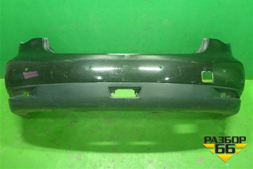 Бампер задний (под парктроник) (850224AA0H) для Nissan Almera G15 с 2012г (Альмера Г15)