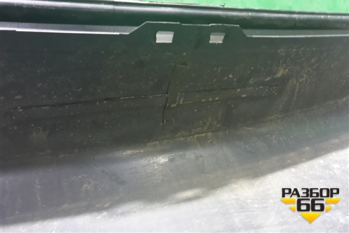 Бампер задний (под парктроник) (850224AA0H) для Nissan Almera G15 с 2012г (Альмера Г15)