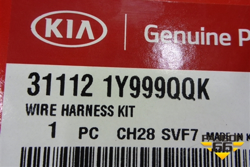 Провод (на топливный насос с заземляющей пластиной новый) (311121Y999QQK) для Kia Picanto с 2011-2017г (Пиканто 2)