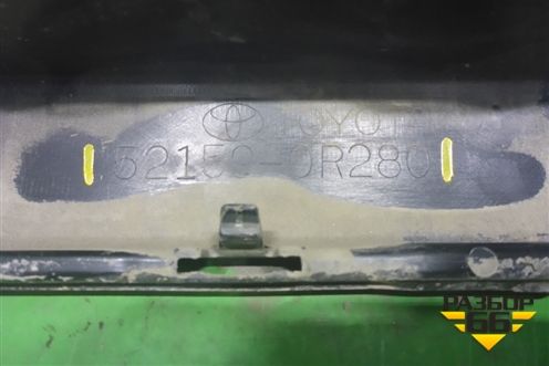 Бампер задний (под парктроник) (521590R280) для Toyota Rav-4 с 2018г (Рав 4)