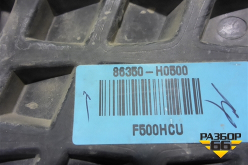 Решетка радиатора (до 2020г X-Line без хрома) (86350H0500) для Kia Rio с 2017г (Рио 4)