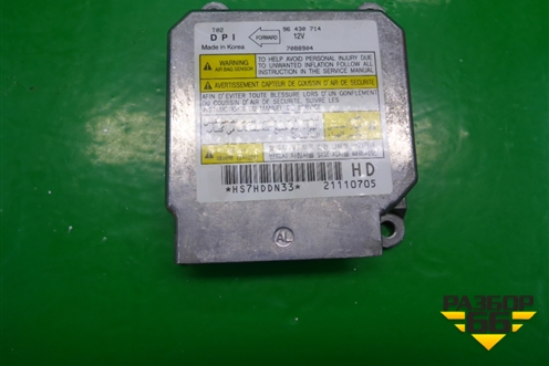 Блок управления AIR BAG (96430714) для Chevrolet Aveo (T200) с 2003-2008 (Авео Т200)