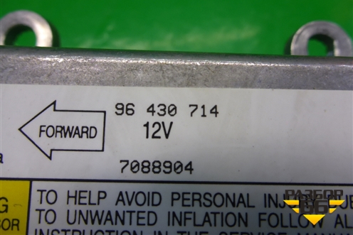 Блок управления AIR BAG (96430714) для Chevrolet Aveo (T200) с 2003-2008 (Авео Т200)