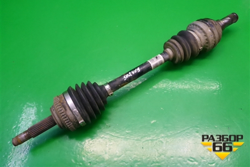 Привод передний левый (1.4л F14D3 МКПП) (96348790) для Chevrolet Aveo (T200) с 2003-2008 (Авео Т200)