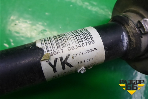 Привод передний левый (1.4л F14D3 МКПП) (96348790) для Chevrolet Aveo (T200) с 2003-2008 (Авео Т200)