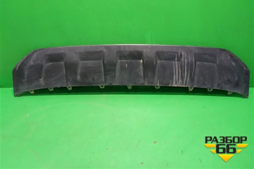 Накладка переднего бампера (4M0807733D) для Audi Q7 c 2015г (Ку 7)