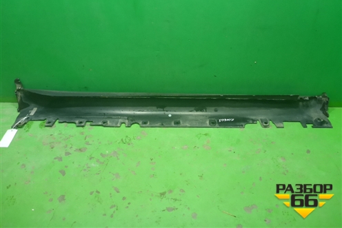 Накладка на порог наружная левая (51777319853) для BMW X6 F16 с 2014г (Х6 Ф16)