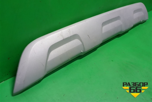 Накладка заднего бампера (после 2018г StepWay) (850703718R) для Renault Logan II с 2012г (Логан)