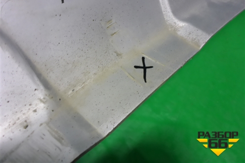 Накладка заднего бампера (после 2018г StepWay) (850703718R) для Renault Logan II с 2012г (Логан)