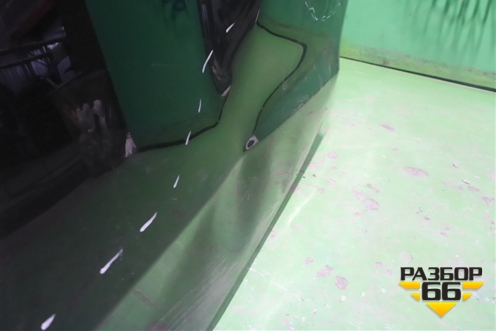 Дверь багажника без стекла (A4477403900) для Mercedes Benz V-Klass Vito/Viano W 447 с 2014г (В Вито/Виано)