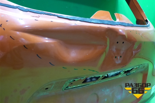 Дверь багажника без стекла (901002357R) для Renault Kaptur с 2016г (Каптюр)