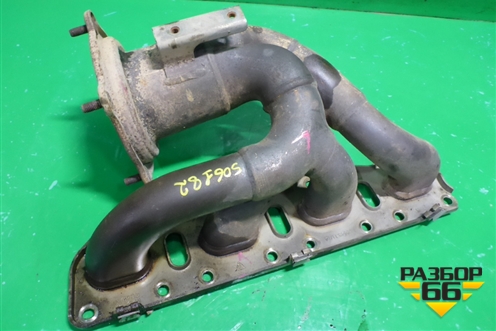 Коллектор выпускной (левый 4.8л M4801) для Porsche Cayenne с 2003-2010г (Каен)