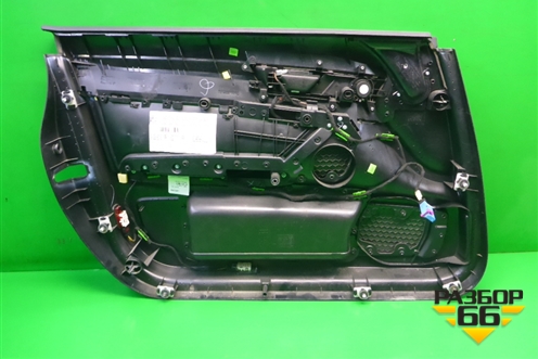 Обшивка двери передней правой под электрику (в сборе) (4F1867106E) для Audi A6 (C6) с 2004-2011г (А6)