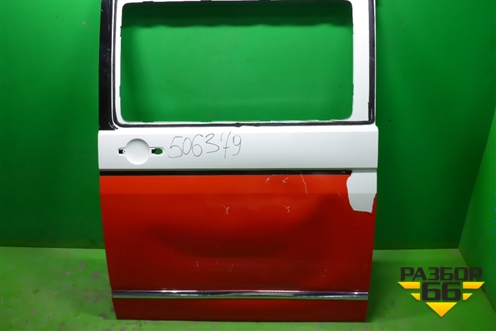 Дверь сдвижная (левая под стекло) (7E0843107AR) для Volkswagen Transporter T5 с 2003-2015г (Транспортер Т5)