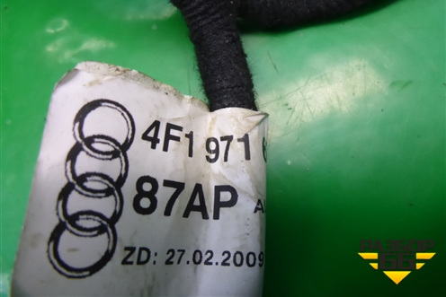 Проводка двери задней правой (4F1971687) для Audi A6 (C6) с 2004-2011г (А6)