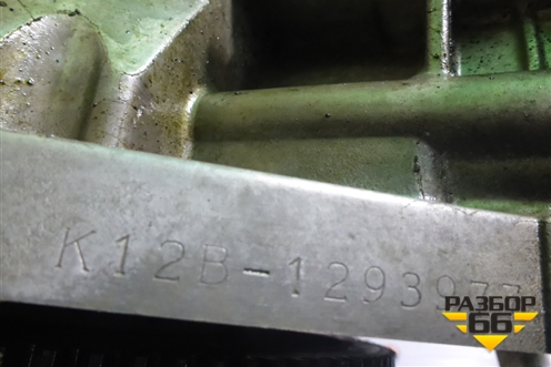 Двигатель (1.2л K12B МКПП) для Suzuki Splash с 2008г (Сплеш)