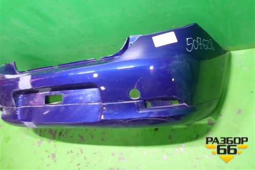 Бампер задний (до 2018г) (850220639R) для Renault Logan II с 2012г (Логан)