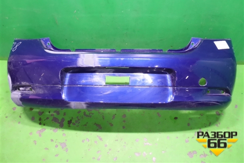 Бампер задний (до 2018г) (850220639R) для Renault Logan II с 2012г (Логан)
