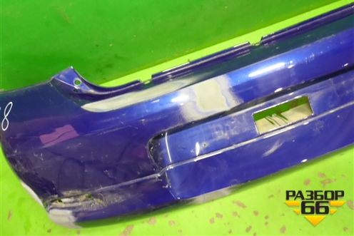 Бампер задний (до 2018г) (850220639R) для Renault Logan II с 2012г (Логан)