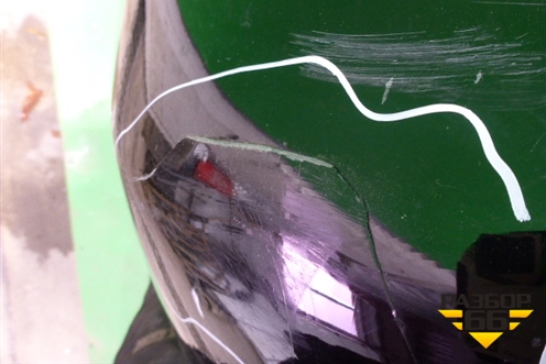 Бампер задний (под парктроник) (850221BA0H) для Infiniti Infiniti EX (J50) с 2008-2013г (ЕХ)