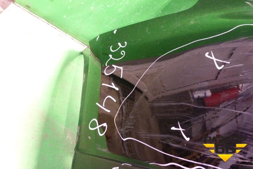 Бампер задний (под парктроник) (850221BA0H) для Infiniti Infiniti EX (J50) с 2008-2013г (ЕХ)