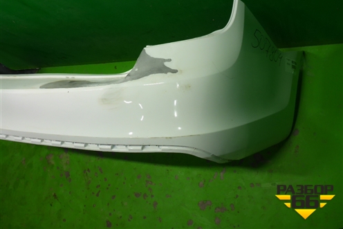 Бампер задний (60U807421B) для Skoda Rapid с 2013г (Рапид)