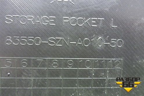 Обшивка двери передней левой под электрику (83550SZNA01050) для Acura ZDX с 2009-2013г (ЗДХ)