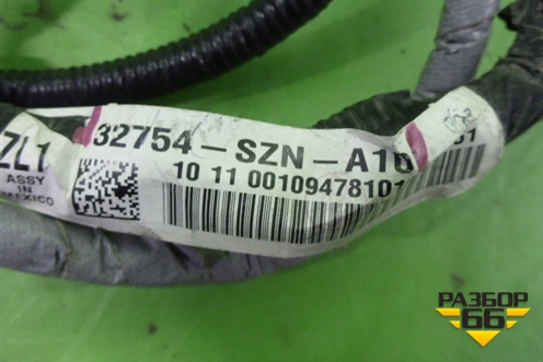 Проводка двери задней левой (32754SZNA10) для Acura ZDX с 2009-2013г (ЗДХ)