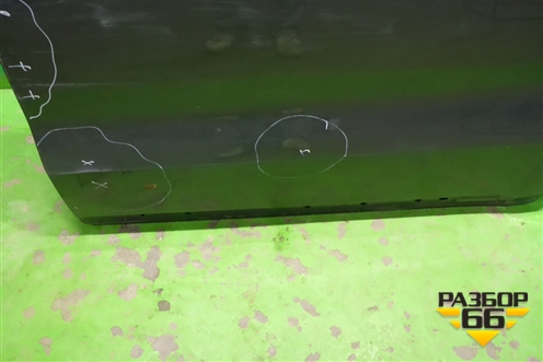 Дверь задняя левая (7N0843107AL) для Seat Alhambra с 2010г (Альхамбра)