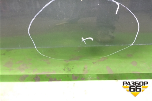 Дверь задняя левая (7N0843107AL) для Seat Alhambra с 2010г (Альхамбра)