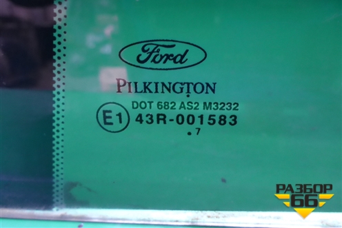 Стекло двери задней правой форточка для Ford Fusion с 2002г (Фьюжн)