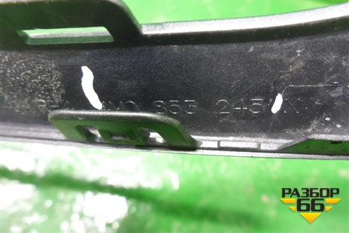 Спойлер переднего бампера (после 2019г) (4M0853245) для Audi Q7 c 2015г (Ку 7)