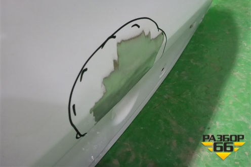 Дверь багажника без стекла (6700542650) для Toyota Rav-4 с 2018г (Рав 4)