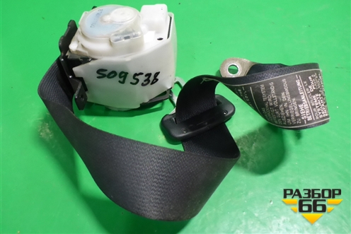 Ремень безопасности задний правый для Mitsubishi Lancer-9  с 2003-2008г (Лансер)