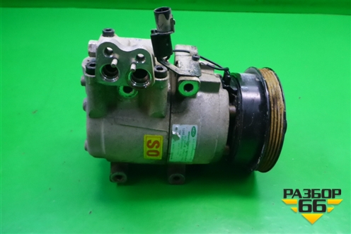 Компрессор кондиционера (1.5л G4EB) для Hyundai Aсcent с 2000г (Акцент)