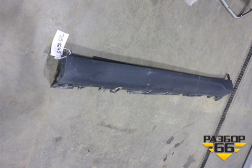 Накладка на порог наружная левая (51777319853) для BMW X6 F16 с 2014г (Х6 Ф16)