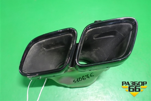 Насадка на глушитель (левая) (A0004902000) для Mercedes Benz AMG GT C190 с 2015г (АМГ ГТ)