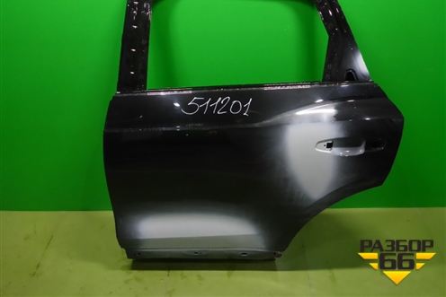 Дверь задняя левая (83A833051A) для Audi Q3 Sportback с 2019-2025г (Ку 3)