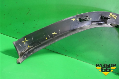 Накладка заднего крыла левого (7560648030) для Lexus RX 350 c 2015г (РХ)