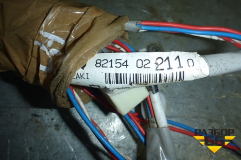 Проводка двери задней левой (8215402211) для Toyota Corolla (E12) с 2001-2007г (Королла 120)