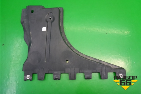 Защита антигравийная левая (задняя) (6RA825206A) для Skoda Rapid с 2013г (Рапид)