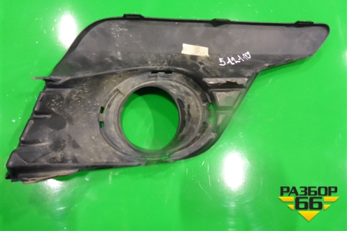 Накладка ПТФ левая (после 2018г) (261A37637R) для Renault Logan II с 2012г (Логан)