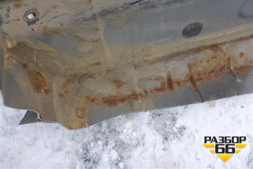 Порог со стойкой левый для Geely MK Cross с 2011-2016г (МК Кросс)