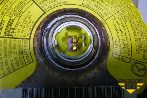 Подушка безопасности в рулевое колесо (до 2009г) (E22357K00) для Mazda CX 7 с 2006-2012г (СХ7)