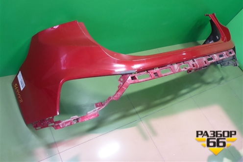 Бампер задний (до 2020г) (86611S1000) для Hyundai Santa Fe с 2018-2024г (Санта Фе)