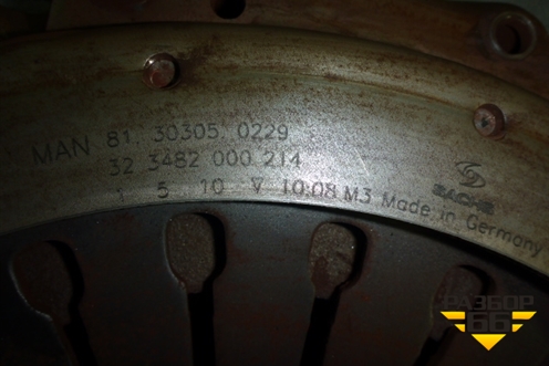 Корзина сцепления (24 лепестка с выжимным подшипником) (81303050229) для MAN TGA 4-Series  с 2000-2008г (ТГА)