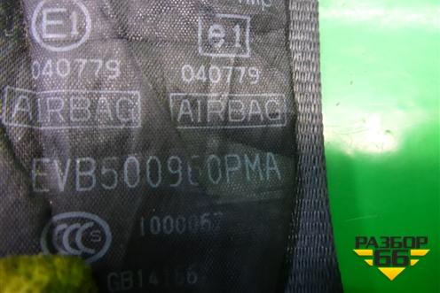 Ремень безопасности передний правый (EVB500960PMA) для Land Rover Range Rover Sport с 2005-2012г (Спорт)