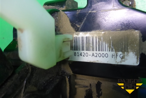 Замок двери задней правой (4 контакта) (81420A2000) для Kia Ceed с 2012-2018г (Сид 2)